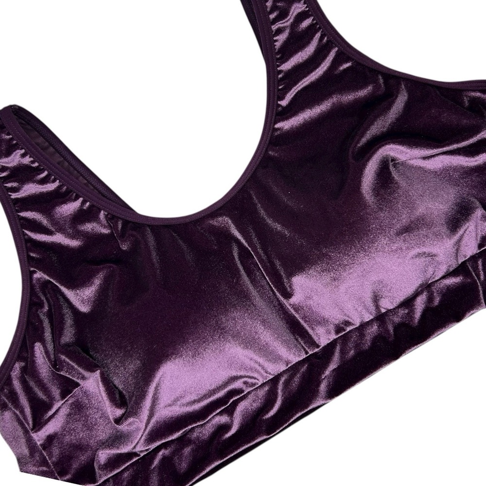 torrid Shiny Plum Purple Bralette